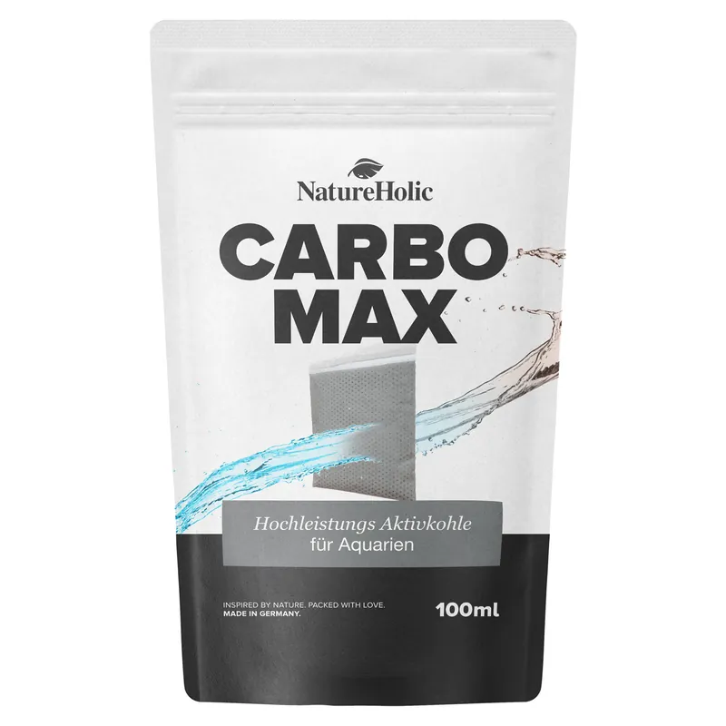 Top-Seller NatureHolic Carbo Max, Aktivkohle fürs Aquarium, 100 ml